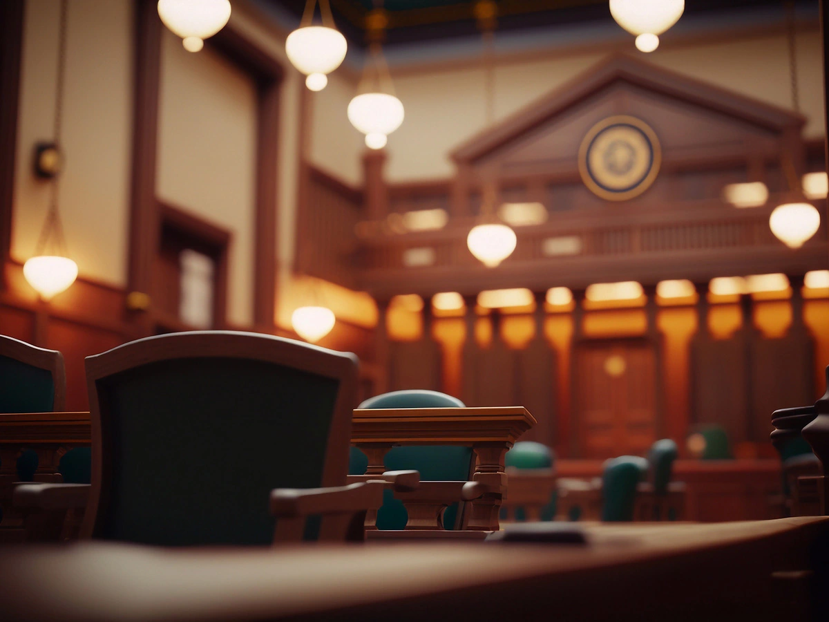 photo of a courtroom | williams and weywand law